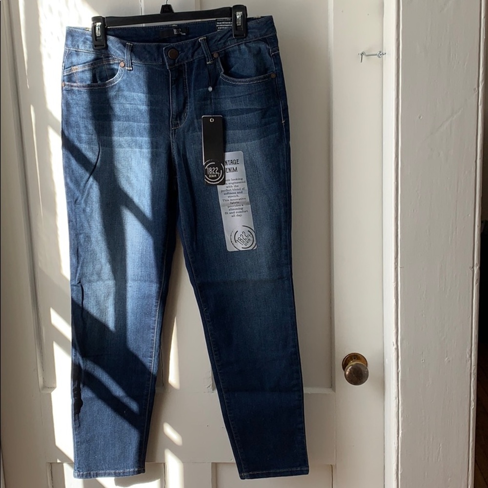 Ankle Skinny Denim Capris